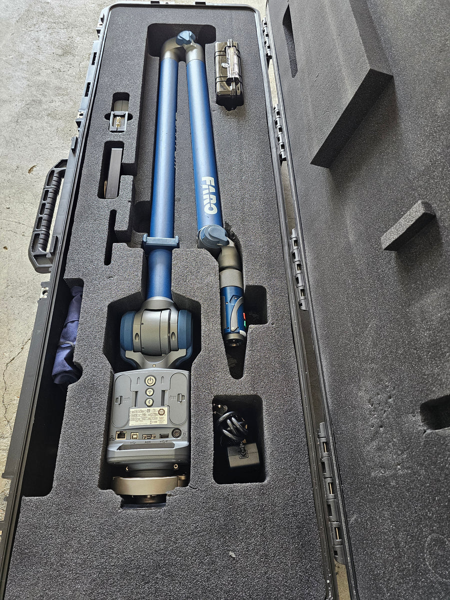 Calibrated Faro Quantum 3.5m M 7 Axis M5 Arm FaroBlu HD Laser