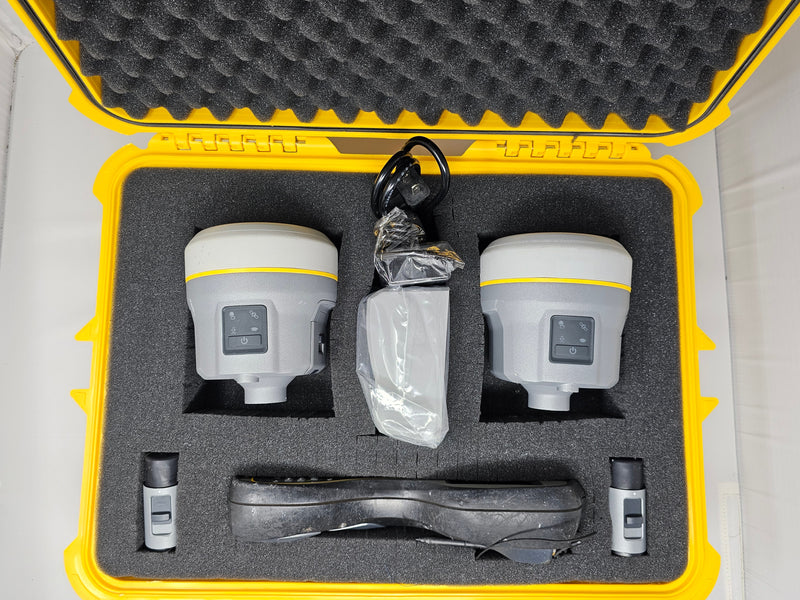 Trimble R9 Kit Dual Trimble R10 UHF GNSS RTK KIT with TSC3 Trimble Access | 9JA En ...
