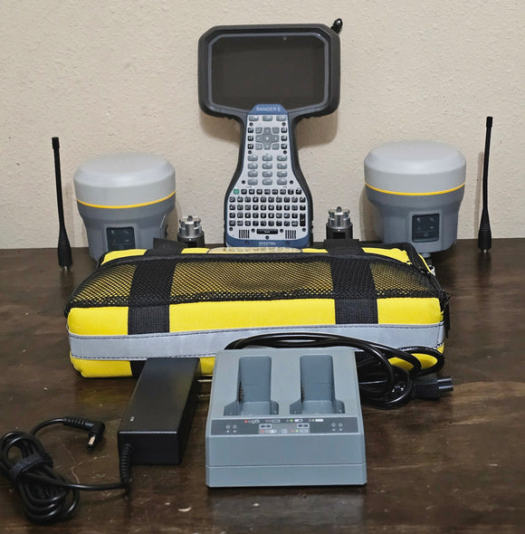 Trimble Receiver Vs Rover Trimble Surveyors Kit R12 Base and R12i Rover with TSC5 Trimble Access ...