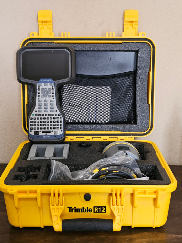Trimble R12i UHF Receiver with Ranger 5 Access + Centerpoint RTX Fast
