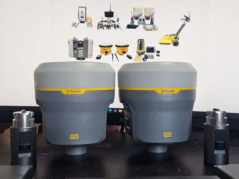 Trimble Receiver Vs Rover Trimble R10 Model 2 UHF GNSS Propoint Receivers Base and Rover | 9J ...
