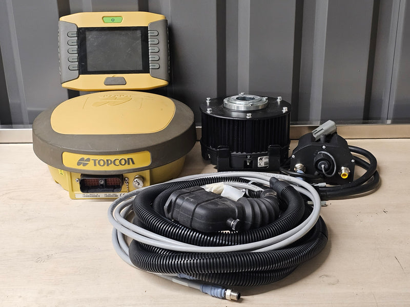 Topcon AG AutoPilot AES-35, GNSS receiver AGI-3 RTK, Display GX45, Module, Cables