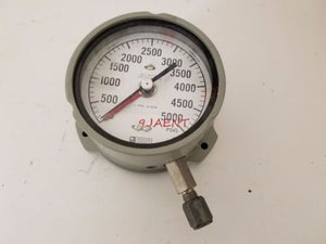 New In Box 4" Weksler 5000 Psi Pressure Gauge SA23-3PVF-EWBX