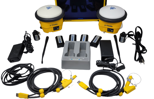 Trimble R9 Kit Trimble Dual SPS986 Base & IMU Rover RTK Kit with T10 Robotic Tablet ...