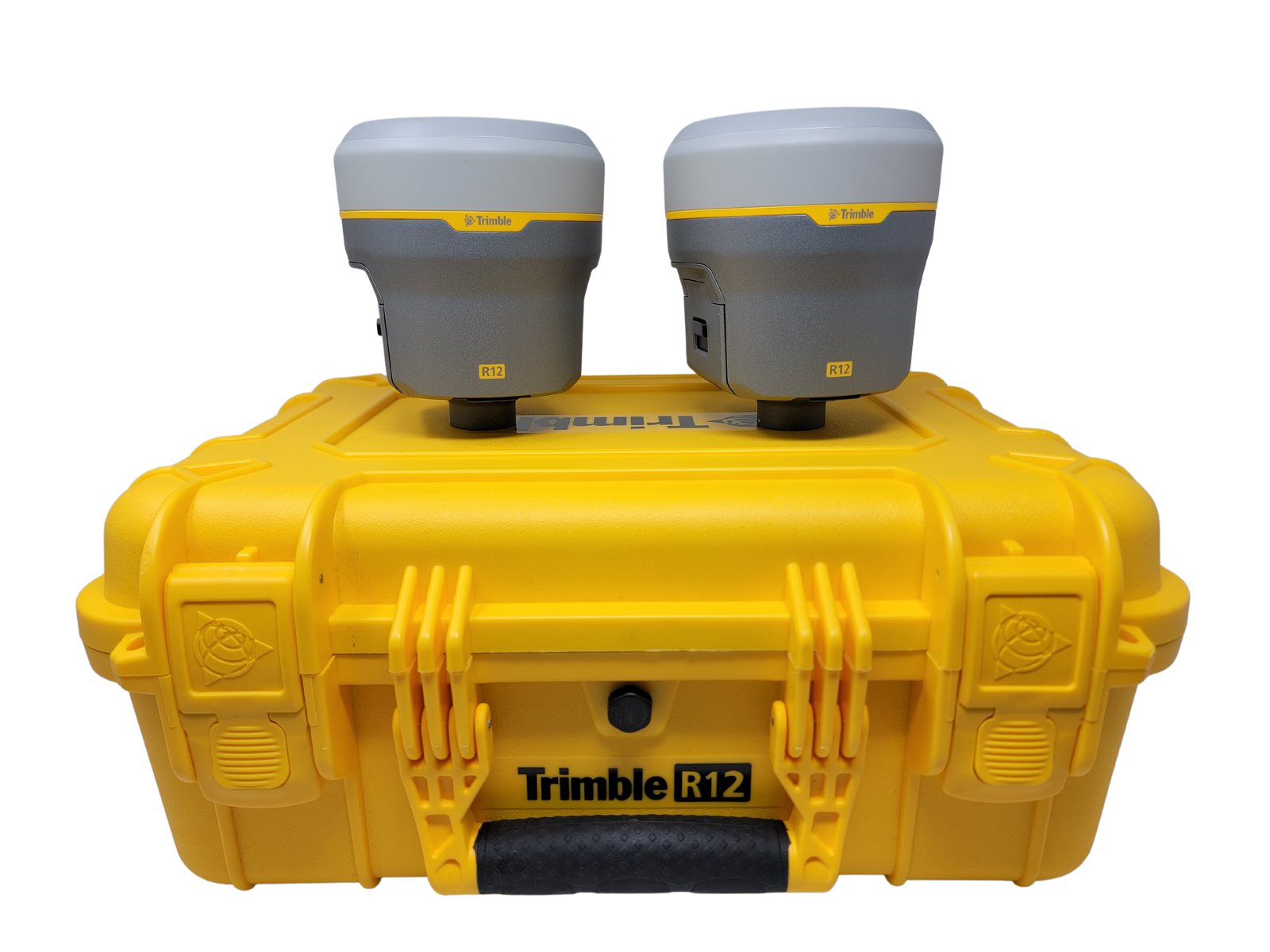 Trimble R12 ROW UHF Base and Rover kit with full options – 9JA TOOLS ...