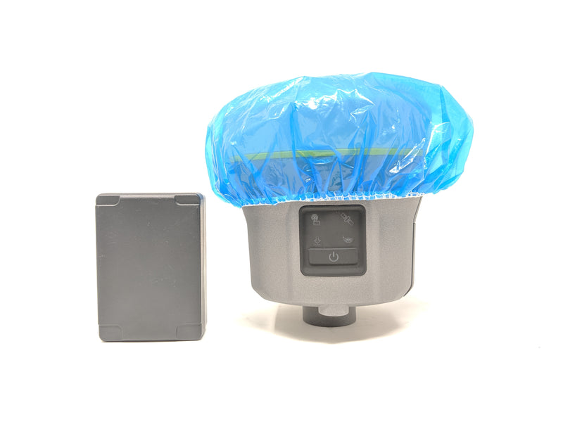 Single Trimble R10 UHF Single receiver and battery for surveying