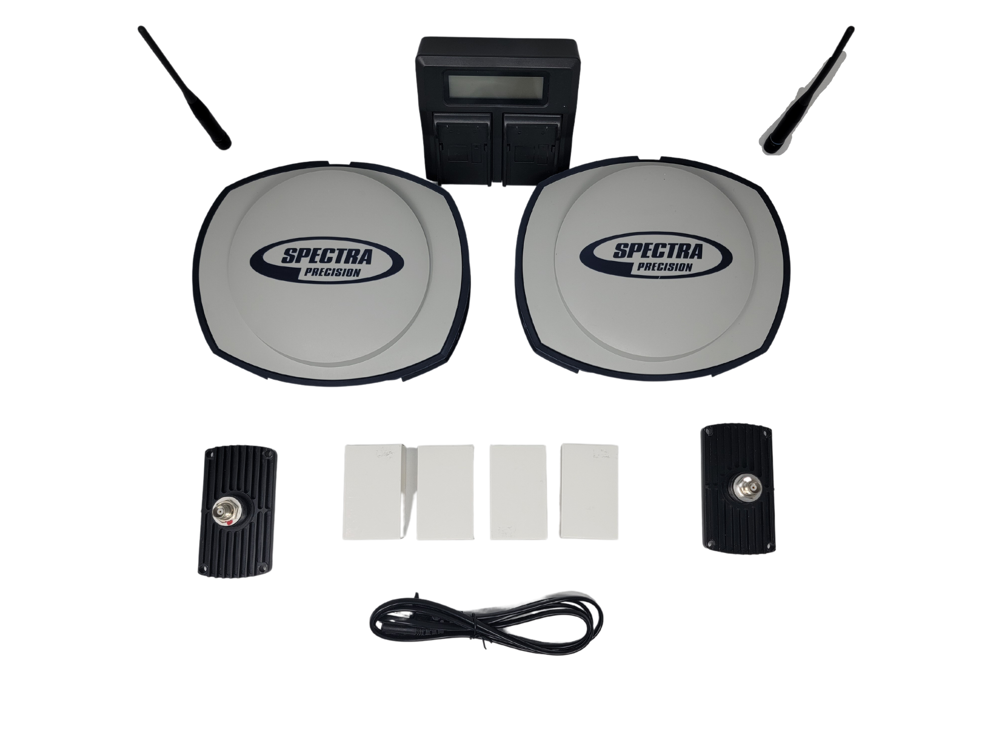 Spectra Sp100 Base Rover New Dual Spectra Precision SP80 UHF Rover & Base Dual Receiver Surveyi ...