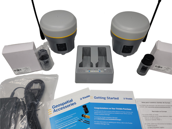 Trimble R12 ROW UHF Base and Rover kit with full options – 9JA TOOLS ...