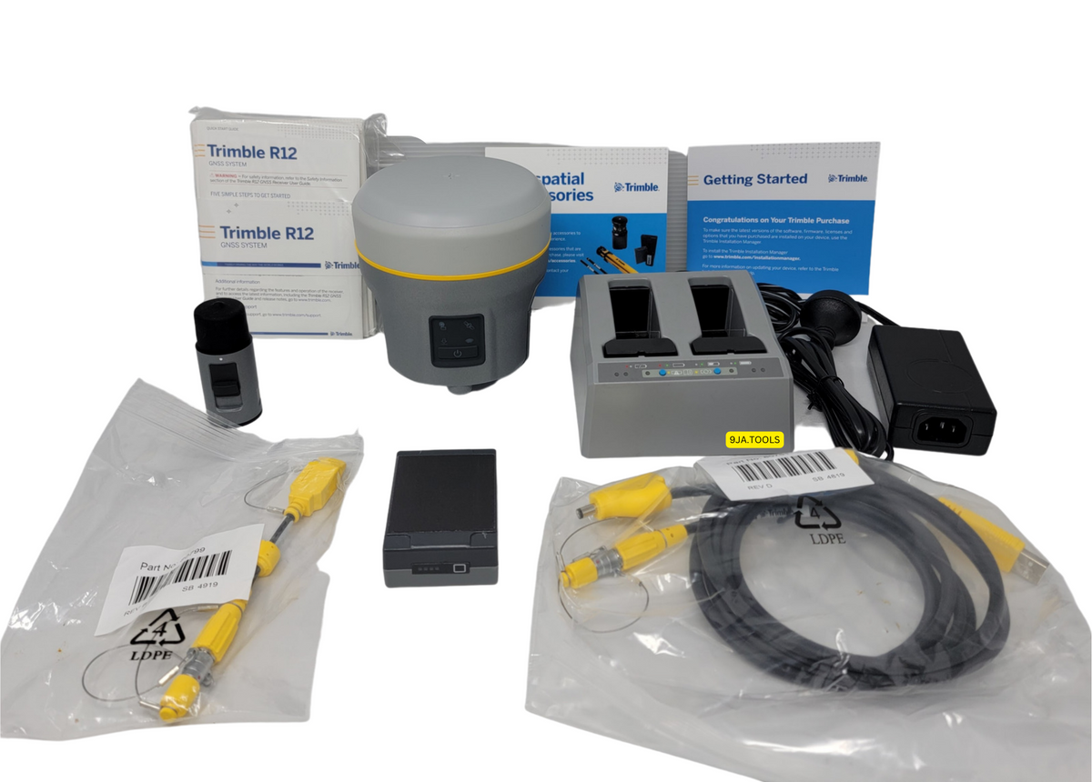 Trimble R12 ROW UHF GNSS Receiver surveying receiver kit – 9JA TOOLS ...